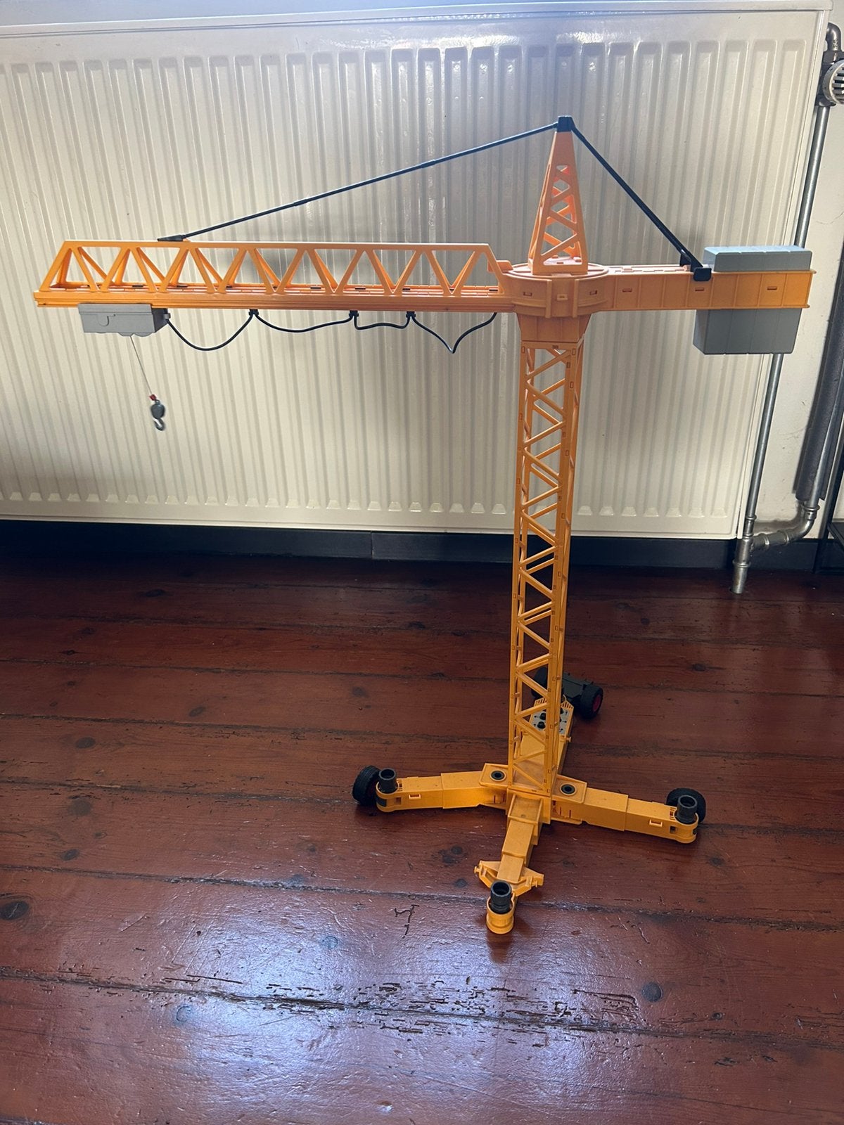 Grande grue Playmobil, elle fonctionne vraiment !, Enlèvement ou Envoi, Utilisé, Véhicule, City action