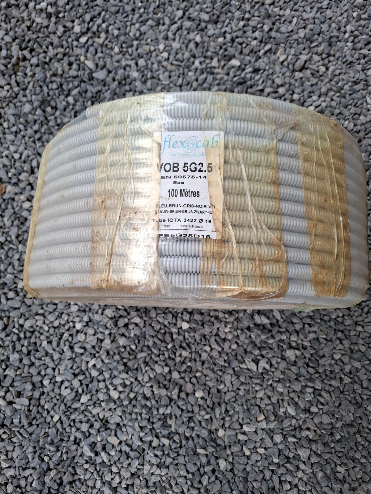 Vob 5g 2,5mm2 100m, Ophalen