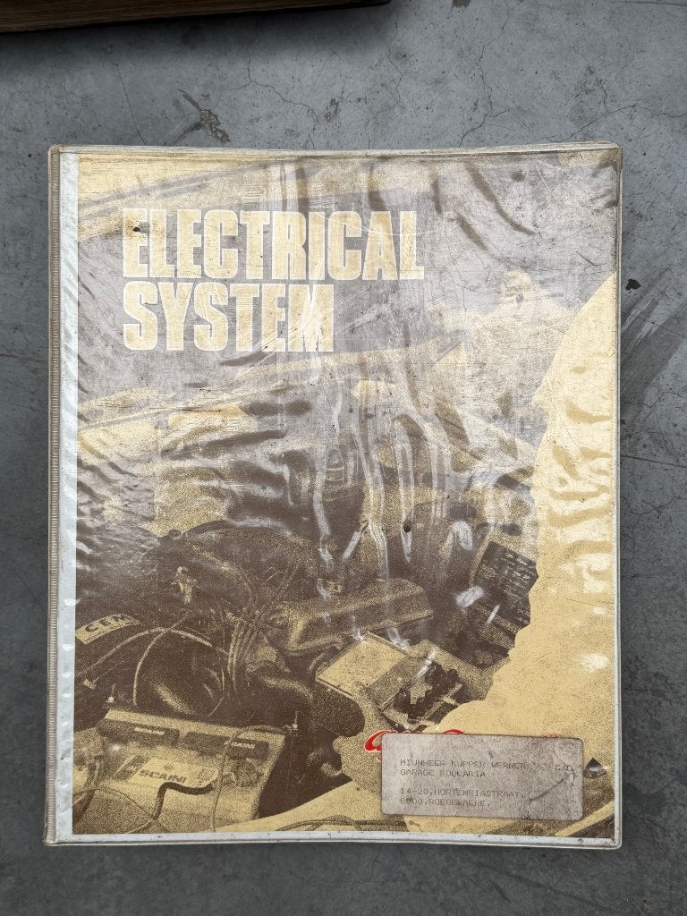 Collectie werkboeken /folders Alfa Romeo, Enlèvement, Utilisé