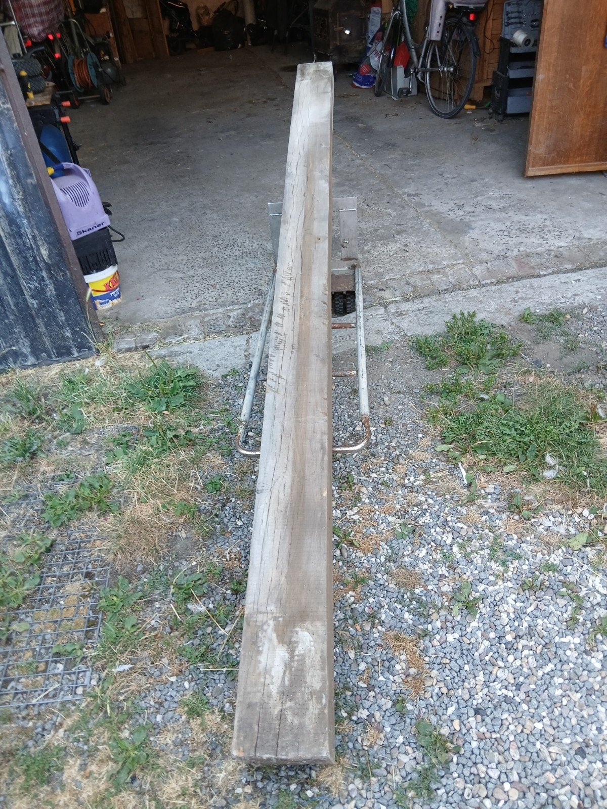 houten balk, Ophalen, Balken