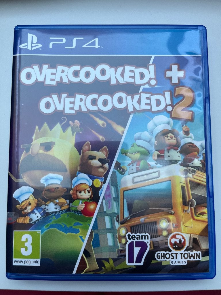 Te gaar! + Te gaar! 2 PS4, Ophalen, Zo goed als nieuw, Strategie en Constructie, 3 spelers of meer