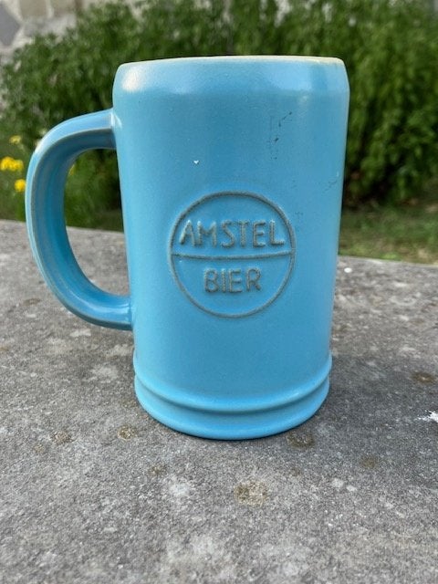 VINTAGE BIERPUL BIERPOT AMSTEL VAN SPHINX. JAREN 60., Verzamelen, Biermerken, Ophalen of Verzenden, Zo goed als nieuw, Pul(len)