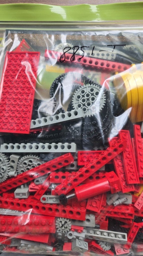 Lego Technic 8851 -  Excavator, Lego, Ensemble complet, Utilisé, Technic