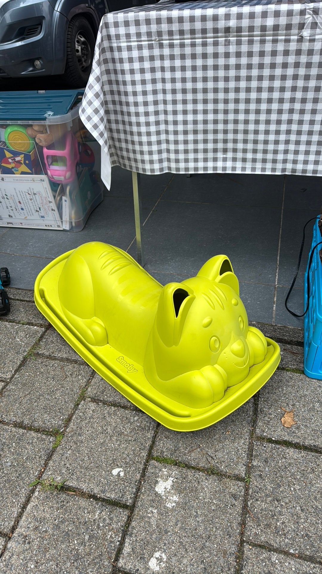 Buitenspeelgoed wobbel kat, Ophalen, Zo goed als nieuw
