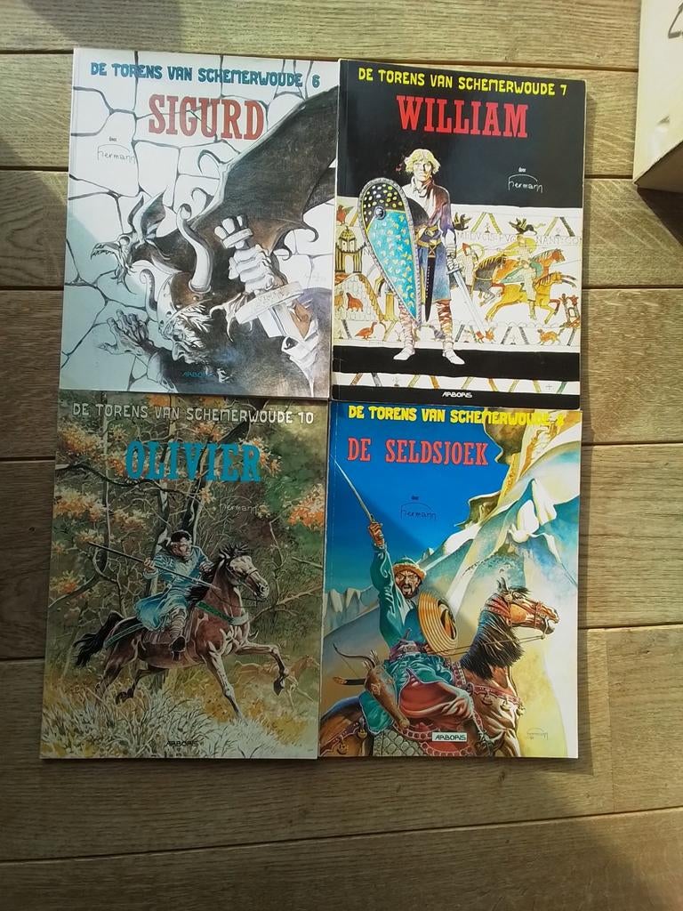 De torens van de schemerwoude nrs 6, 7, 8 en 10 sc, Boeken, Ophalen of Verzenden, Gelezen