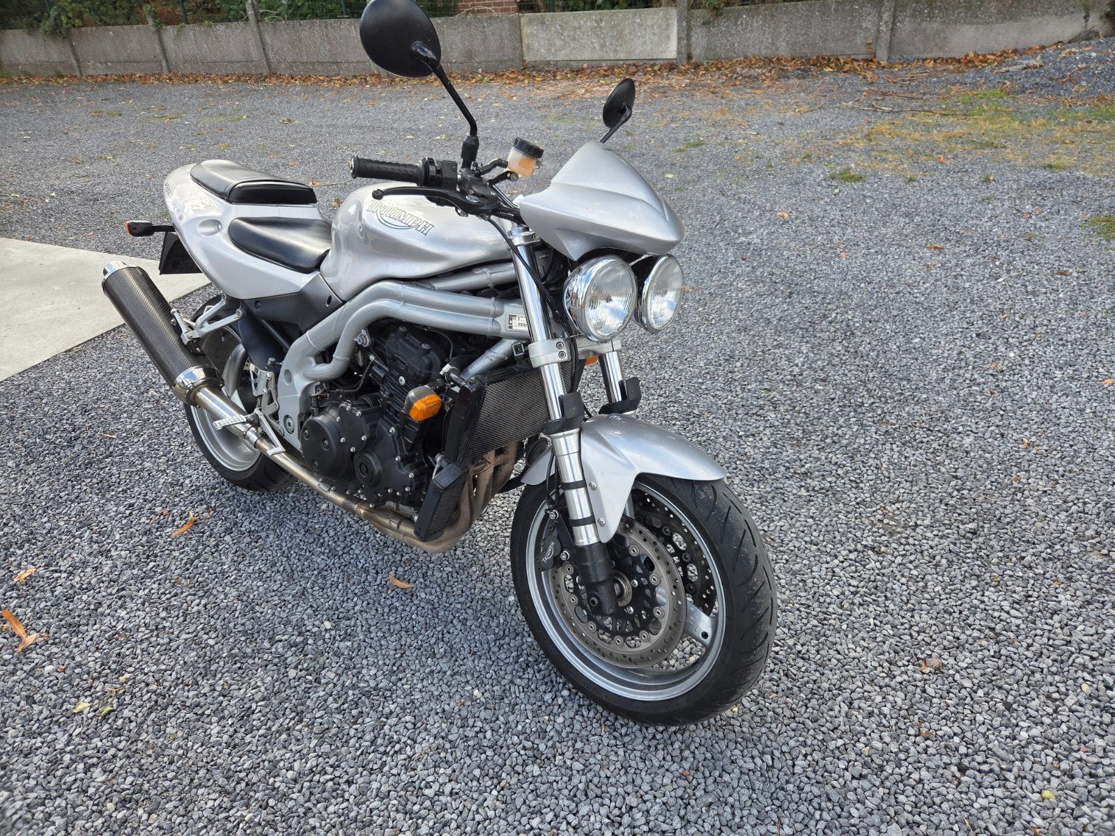 triumph speed triple 955i, Motoren, Sportuitlaat, Motorrijbewijs A, Gebruikt, 3 cilinders