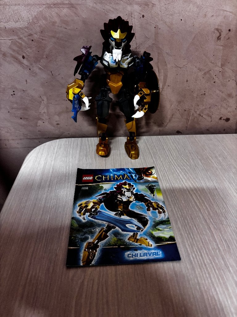 Lego Chima 70200 Chi Laval volledig met boekje, Overige thema's, Lego, Ophalen of Verzenden, Zo goed als nieuw