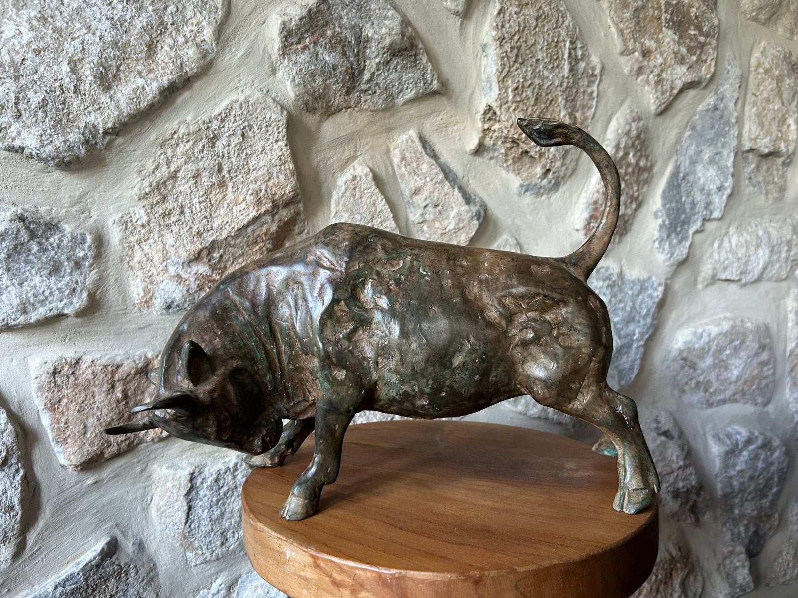 Bronze pierre Chenet taureau, Antiek en Kunst, Ophalen of Verzenden, Brons