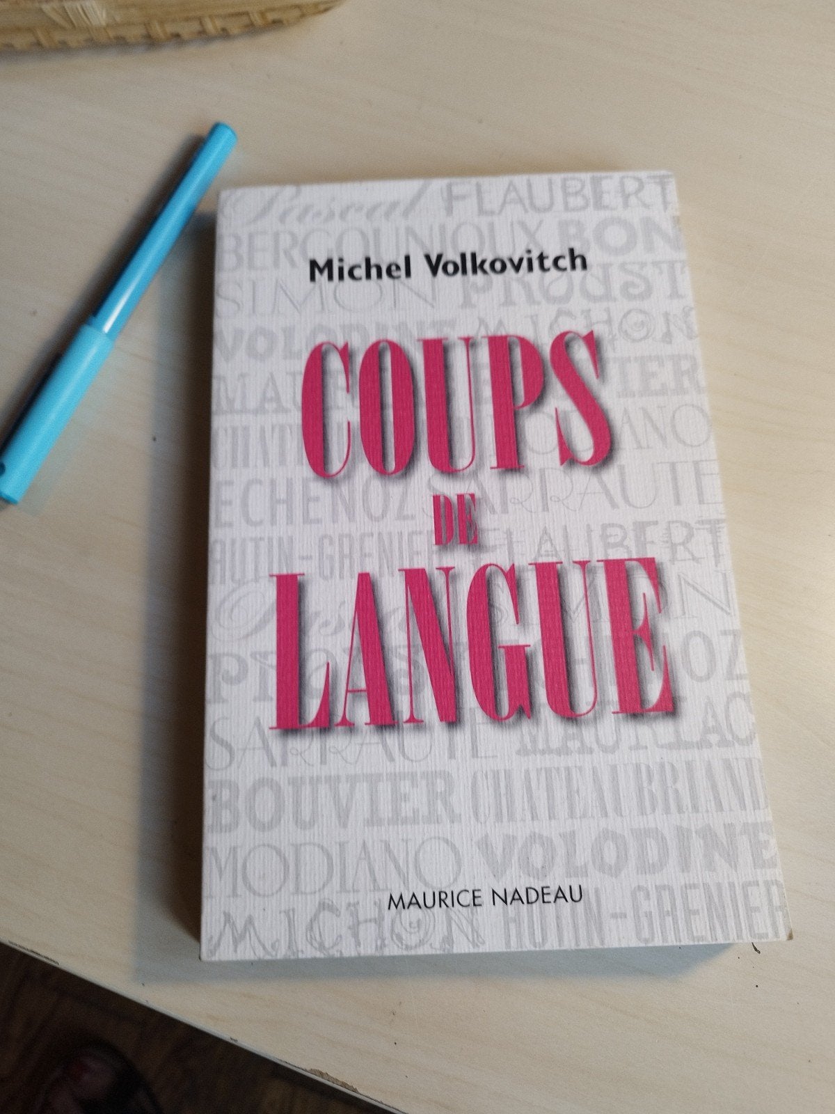 Coups de langue, Livres, Conseil, Aide & Formation, Enlèvement, Comme neuf, Maurice Nadeau