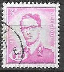 Belgie 1954/1970 - Yvert 61SE - Koning Boudewijn 3 F. (ST), Verzenden, Gestempeld, Gestempeld, Staatshoofden