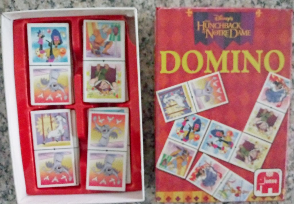 Jeu Disney Domino : Le Bossu de Notre-Dame, Enlèvement, Comme neuf
