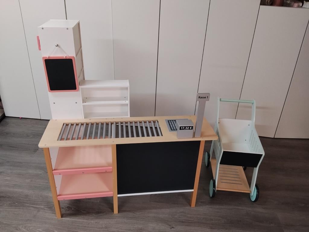 winkel met kar munsterkind., Ophalen