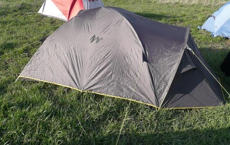 tent T2 Ultralight Quechua - Hamme, Caravans en Kamperen, Ophalen, Gebruikt, Tot en met 2