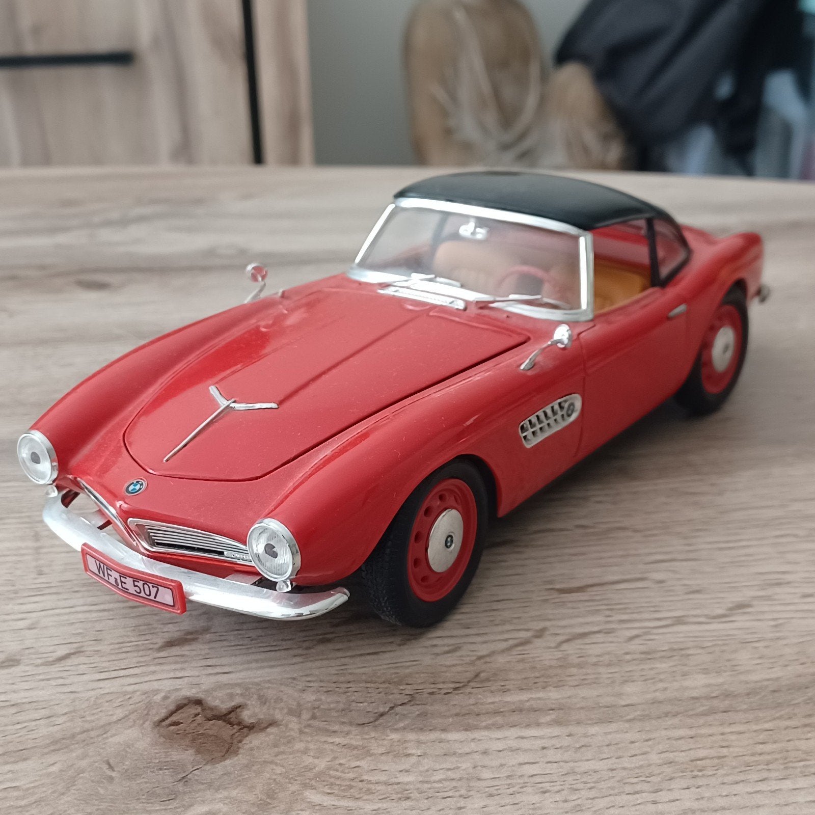 BMW 507 classic car 1/18, Hobby en Vrije tijd, Ophalen of Verzenden