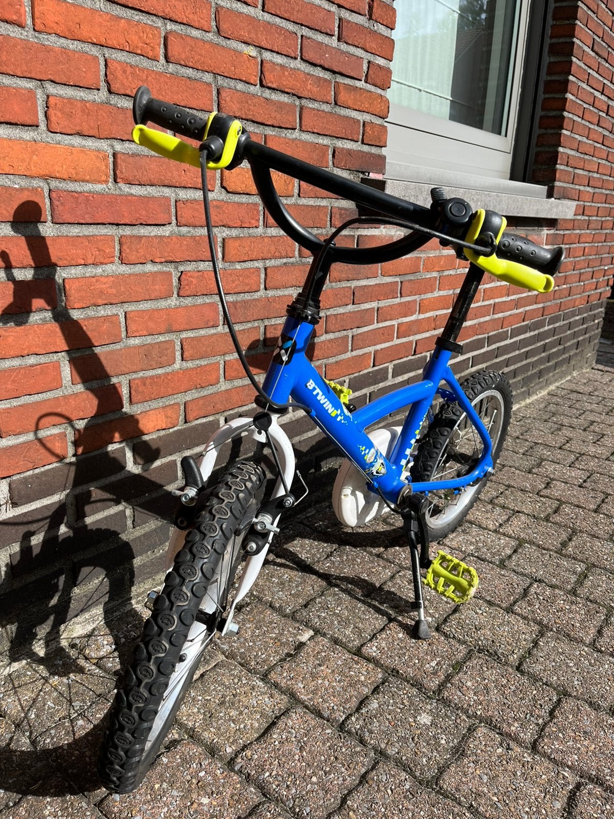 Kinderfiets, Fietsen en Brommers, Gebruikt, Heren, 16 tot 18 inch, Deels opvouwbaar