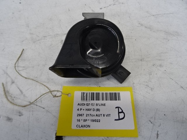CLAXON Audi Q7 (4MB / 4MG) (01-2015/12-2019) (4M0951223), Gebruikt, Audi