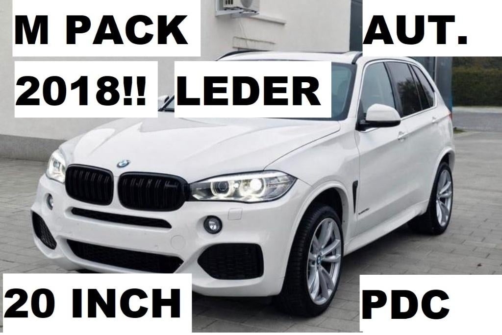 BMW  X 5 M- PAKKET  20  DUIM VELGEN  10/2018, Auto's, Automaat, Wit, Leder, Diesel