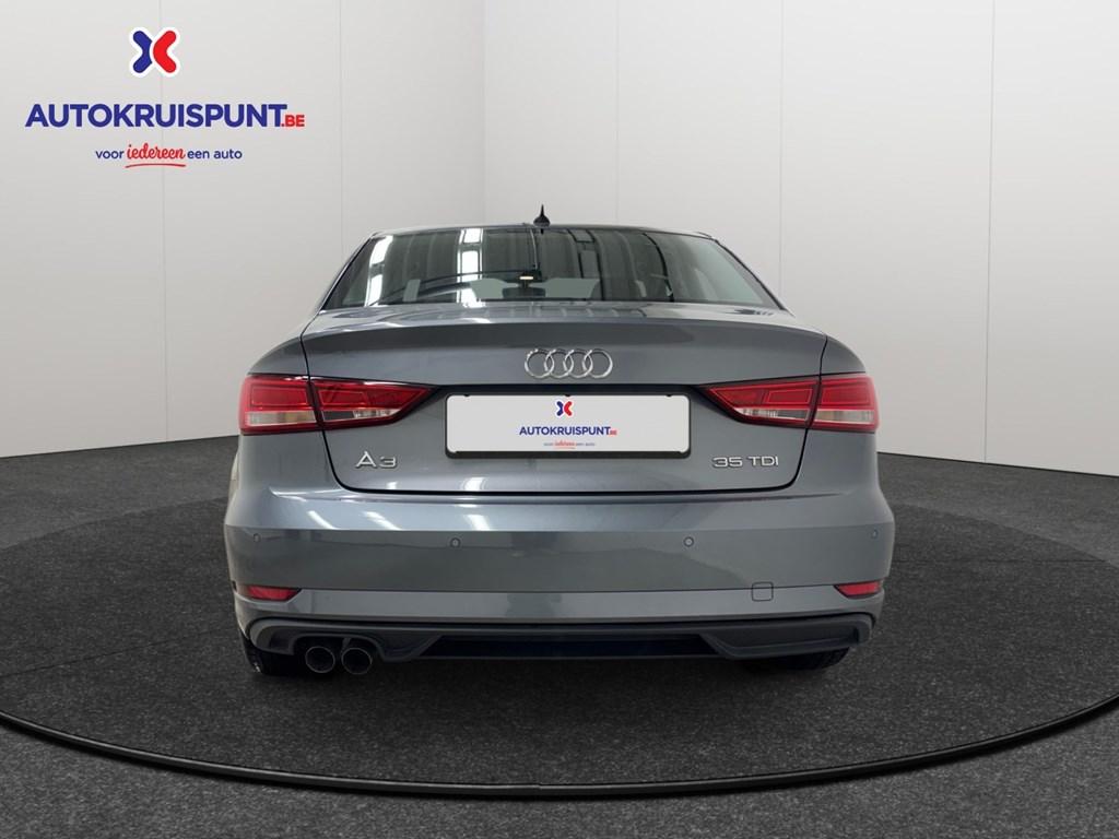 Audi A3 35TDI Leder GPS Dig.Airco Verw.Zetels, Argent ou Gris, Achat, Boîte manuelle, Noir