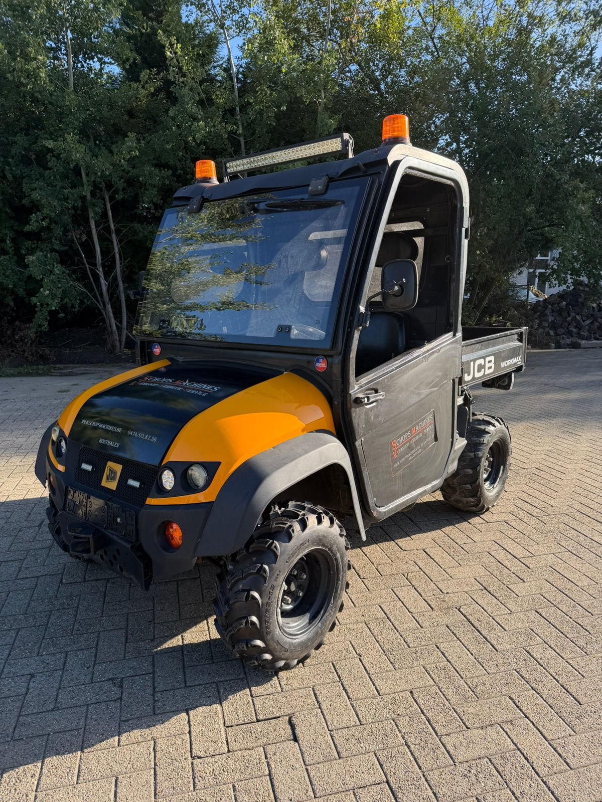 JCB Workmax / John Deere Gator, Enlèvement