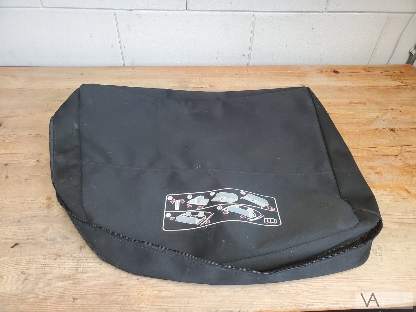 Audi A4 cabriolet 2002 - 2008 windvanger opberghoes zak €40, -, Audi, Utilisé, -