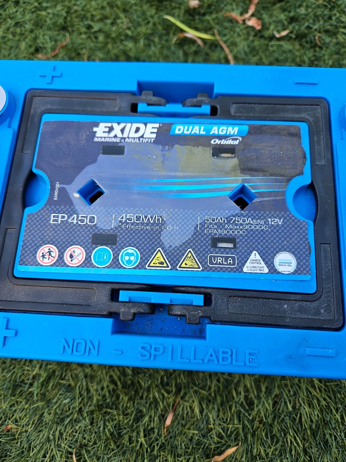 Exide batterij, Ophalen