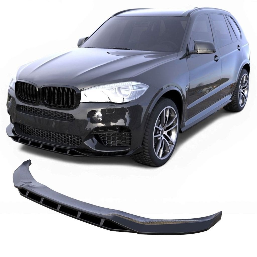 APEX Spoiler Splitter voor BMW X5 F15 M Pack glans Zwart, Envoi