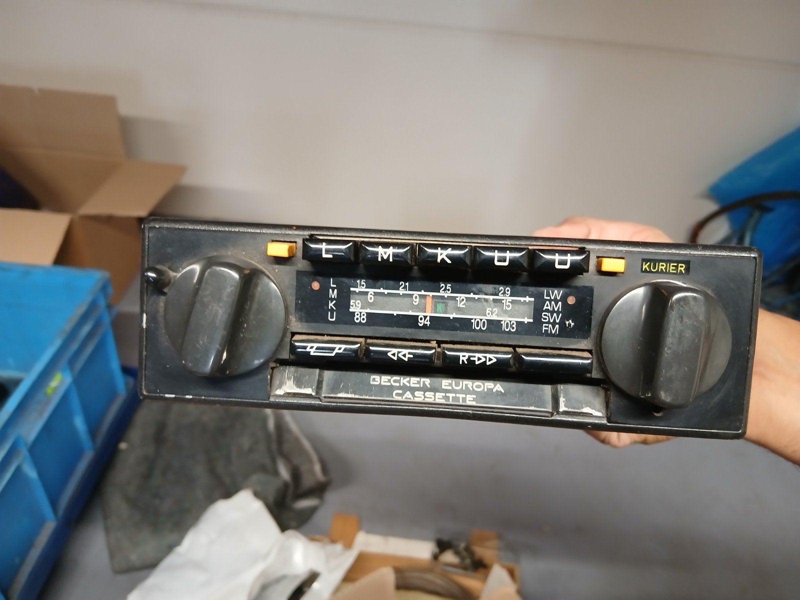 becker radio, Ophalen of Verzenden, Radio