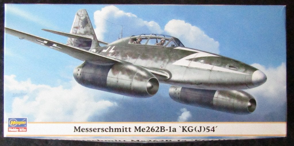 Messerschmitt Hasegawa ME262b-1a 'KG (J) 54' - 1/72, Neuf, Hasegawa, Enlèvement ou Envoi, 1:72 à 1:144