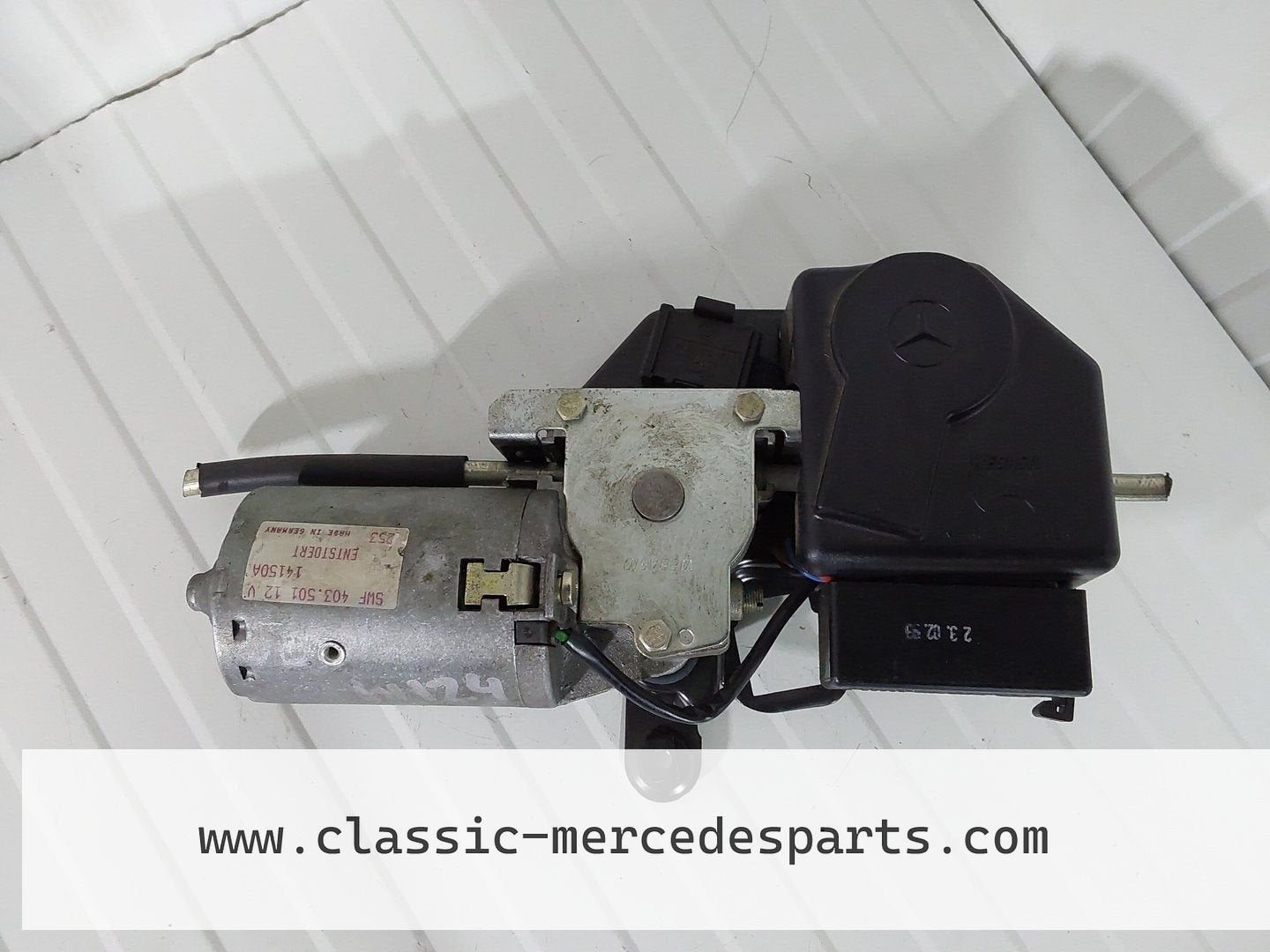 Schuif- / kanteldak motor met mechanisme Mercedes W124 Sedan, Auto-onderdelen, Gebruikt, -, Ophalen of Verzenden, -