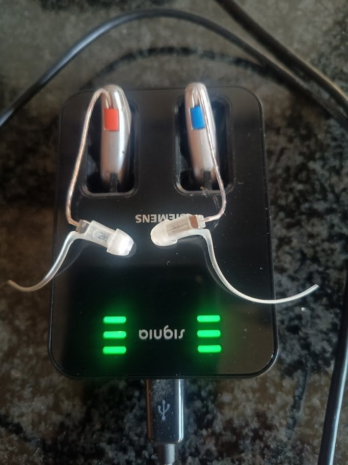 Appareils auditifs Amplifon Signia Cellion 7PX DRK, Enlèvement, Utilisé