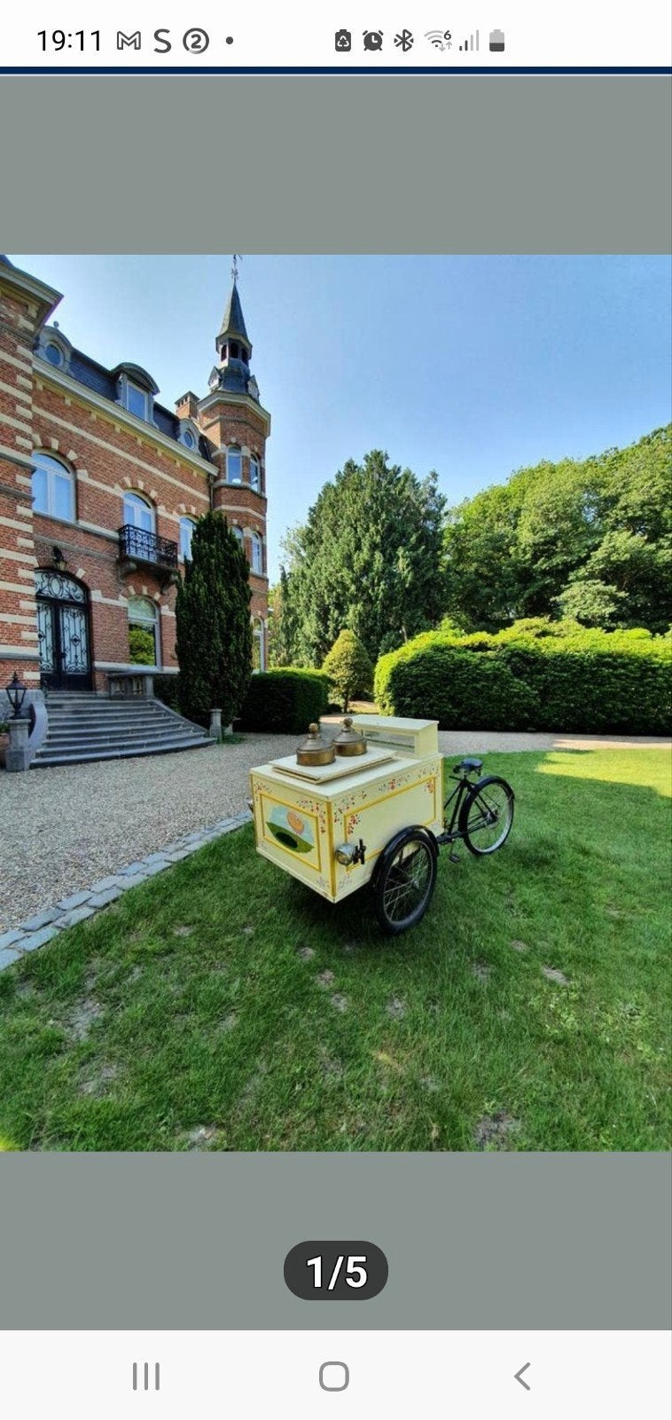 zeer mooie ijskar, Caravans en Kamperen, Ophalen
