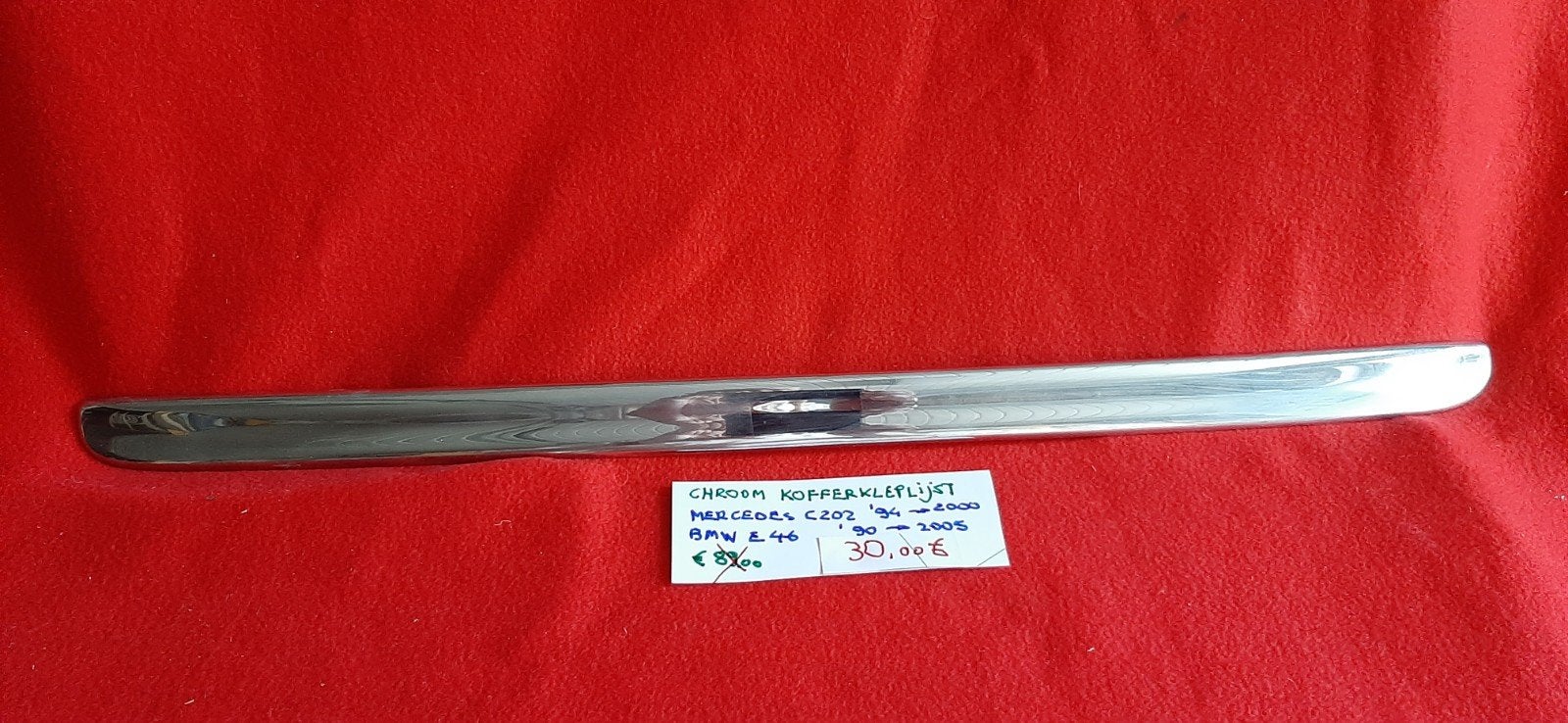 Kofferklepslijst past op BMW  E 46 van 1990 tot 2005, Verzenden