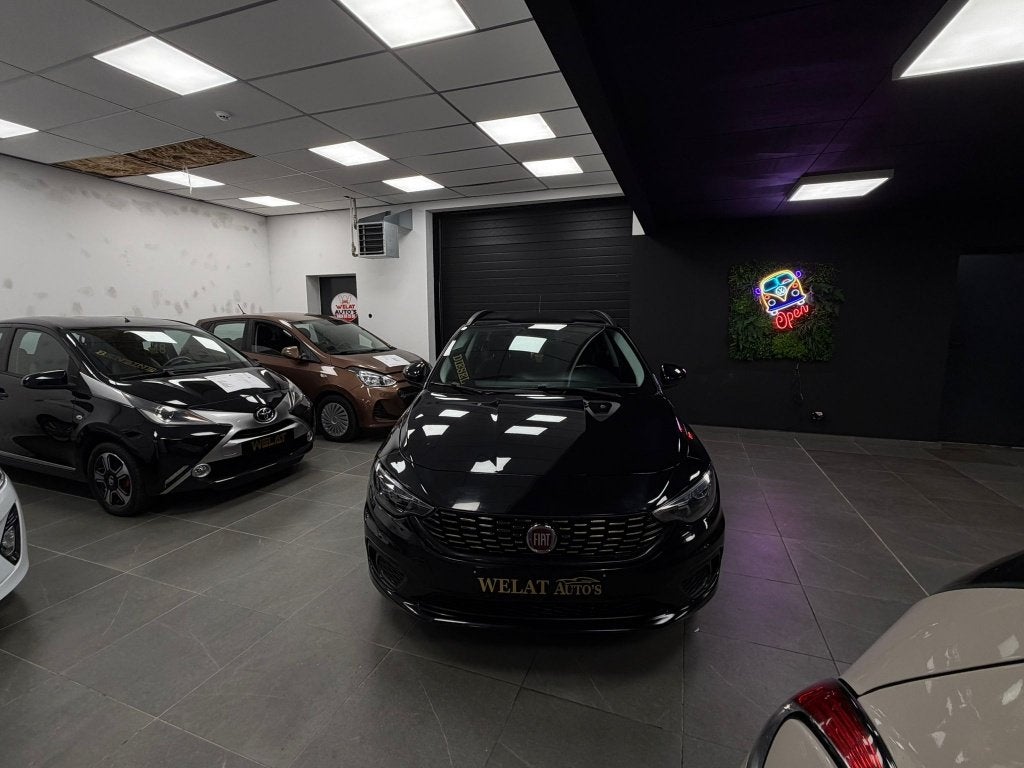 FIAT TIPO 1.3 DIESEL EURO 6/2018/TOP STAAT, Auto's, Fiat, Bluetooth, Zwart, Diesel, Tipo