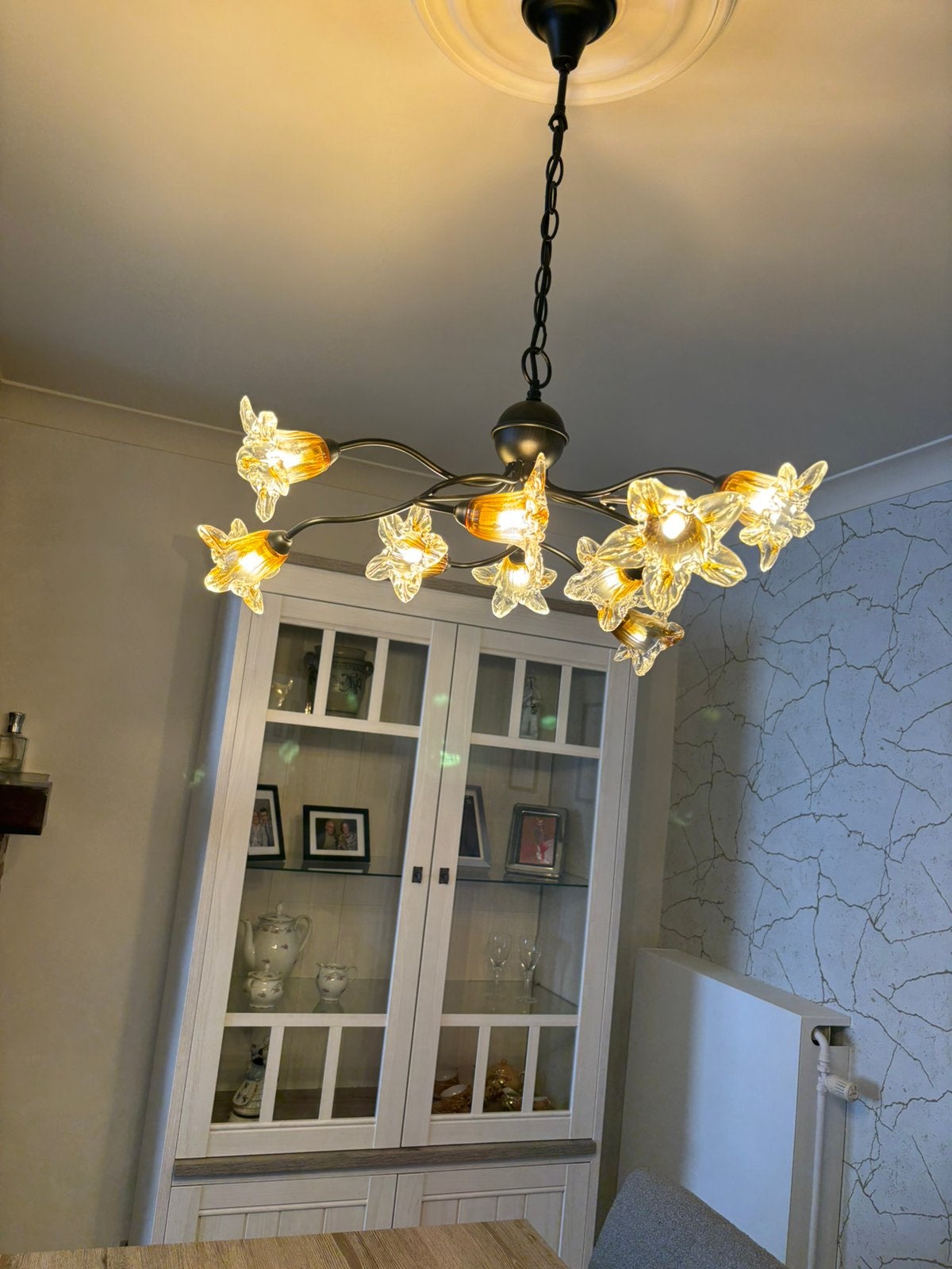 2 mooie lusters te koop, Huis en Inrichting, Lampen | Kroonluchters, Ophalen, Zo goed als nieuw