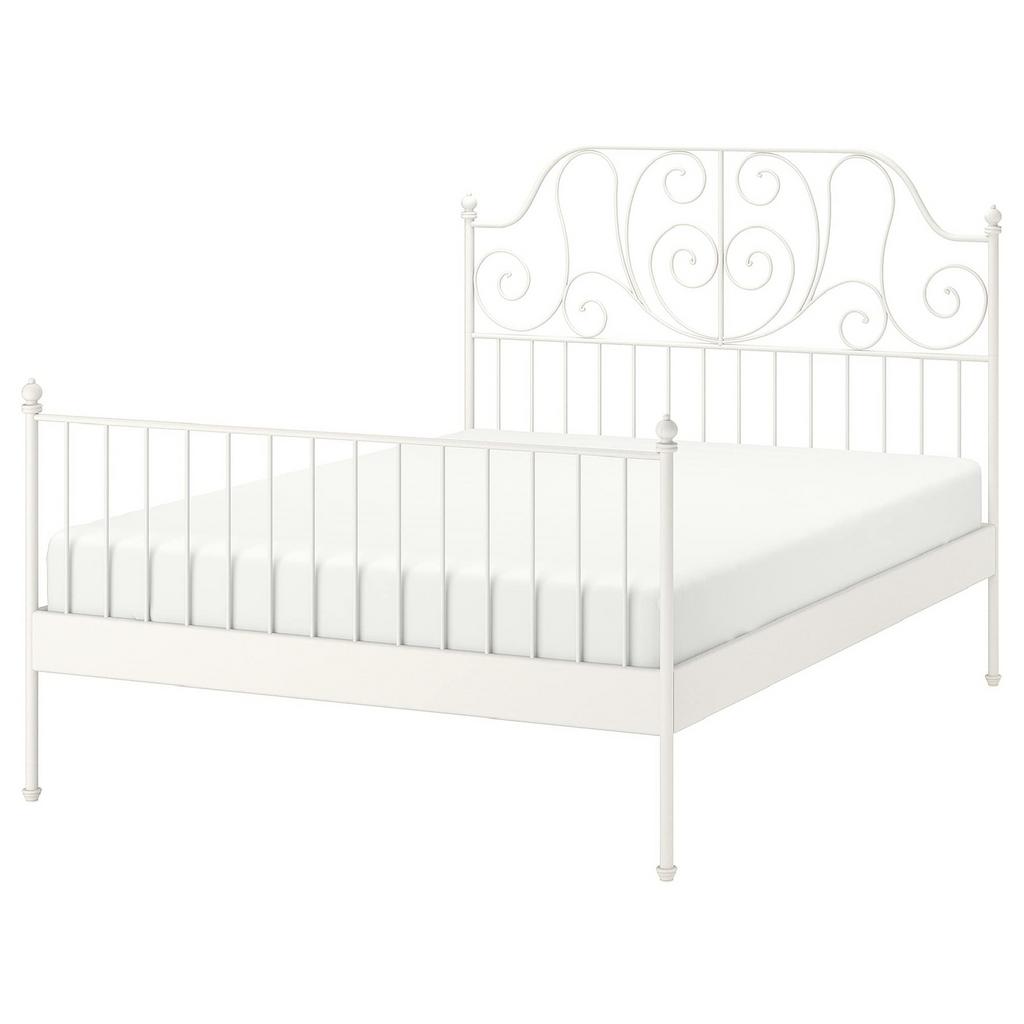 Bedkader ikea 140x200, Maison & Meubles, Chambre à coucher | Matelas & Sommiers, Queen size, 140 cm, Enlèvement, Utilisé