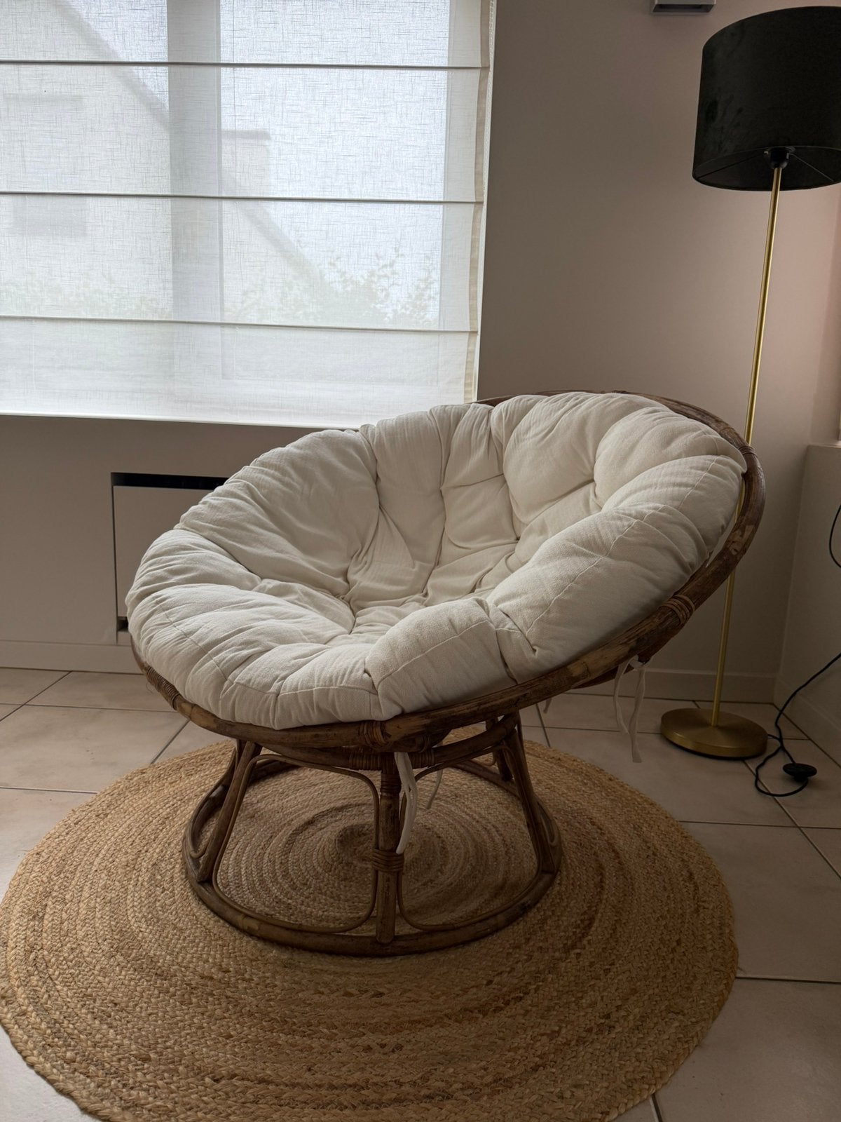 Papasan stoel rotan, Dieren en Toebehoren, Ophalen, Zo goed als nieuw