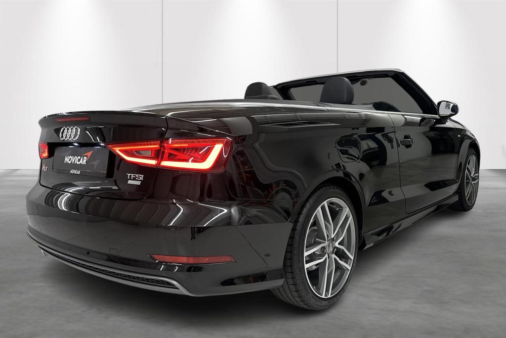 Audi A3 Cabriolet 1.4 TFSi S Line - GPS + AIRCO + SENSOREN, Autos, Audi, Achat, Cabriolet, Boîte manuelle, Noir