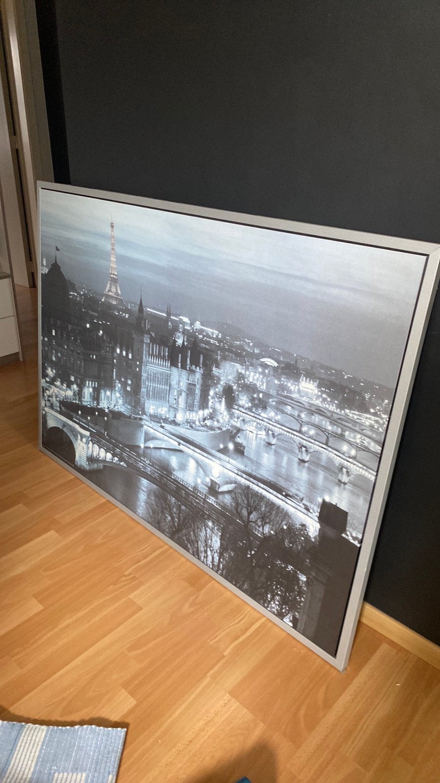 Kader met parijs, Huis en Inrichting, Ophalen, Oorspronkelijke maker, 125 cm of meer, Zo goed als nieuw