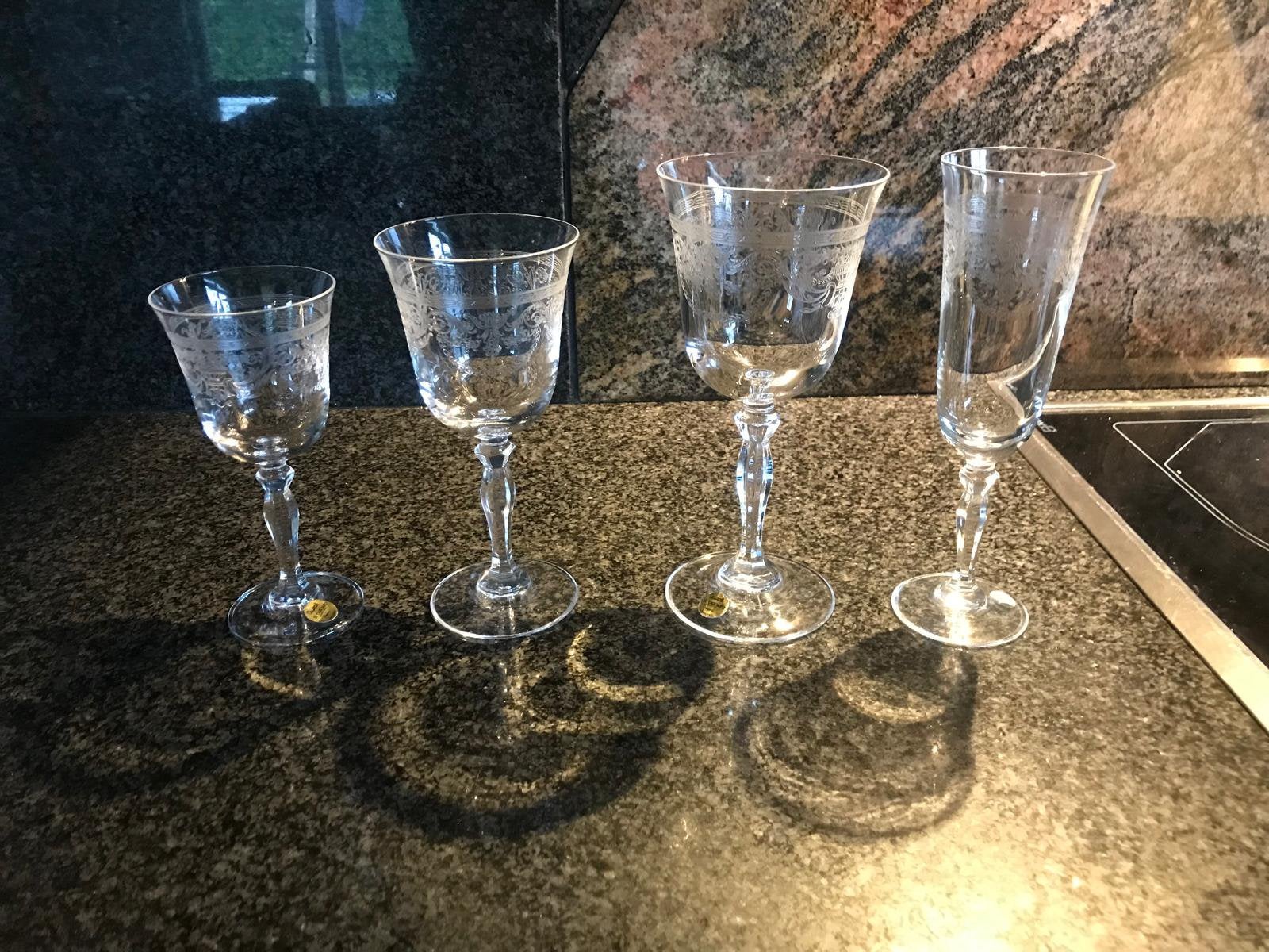 Set de verres en cristal, Collections, Enlèvement, Comme neuf, Autres types