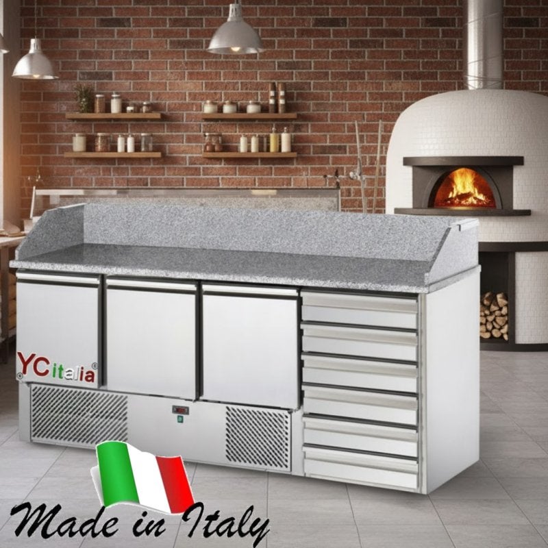 SALADETTE POUR PIZZERIA 3 PORTES ET 6 TIROIRS !, Enlèvement ou Envoi