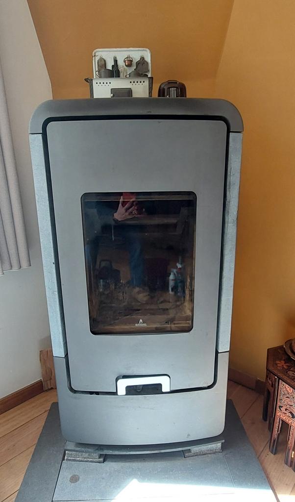 Barbas speksteen houtkachel, Ophalen, Gebruikt, Houtkachel, Vrijstaand