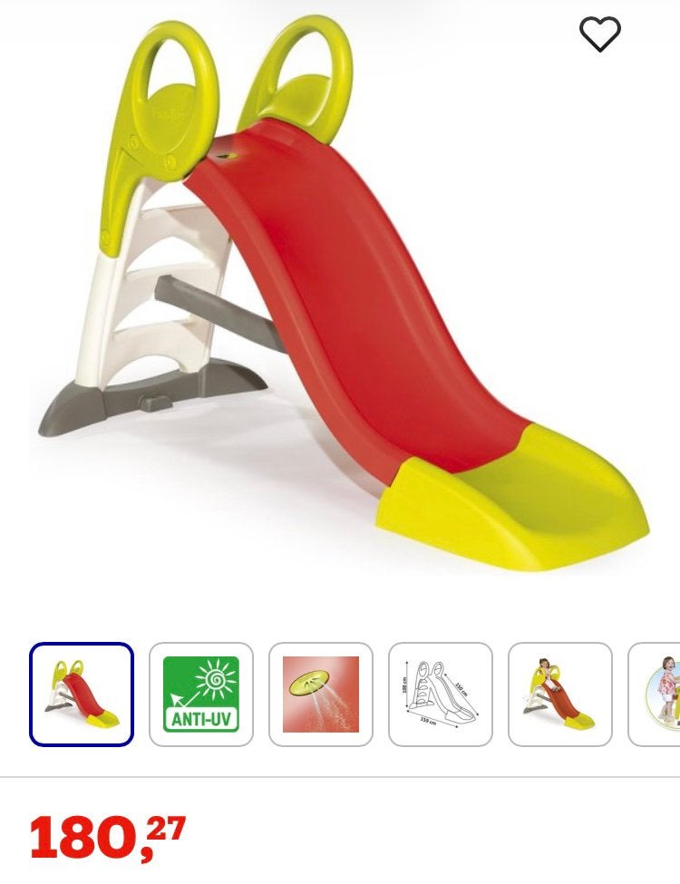 Kinderglijbaan Smoby, Enlèvement, Comme neuf, Toboggan