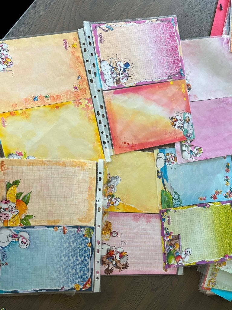 Pakket Diddl, Collections, Diddl, Utilisé, Papier, Carte ou Papeterie, Diddl, Enlèvement ou Envoi