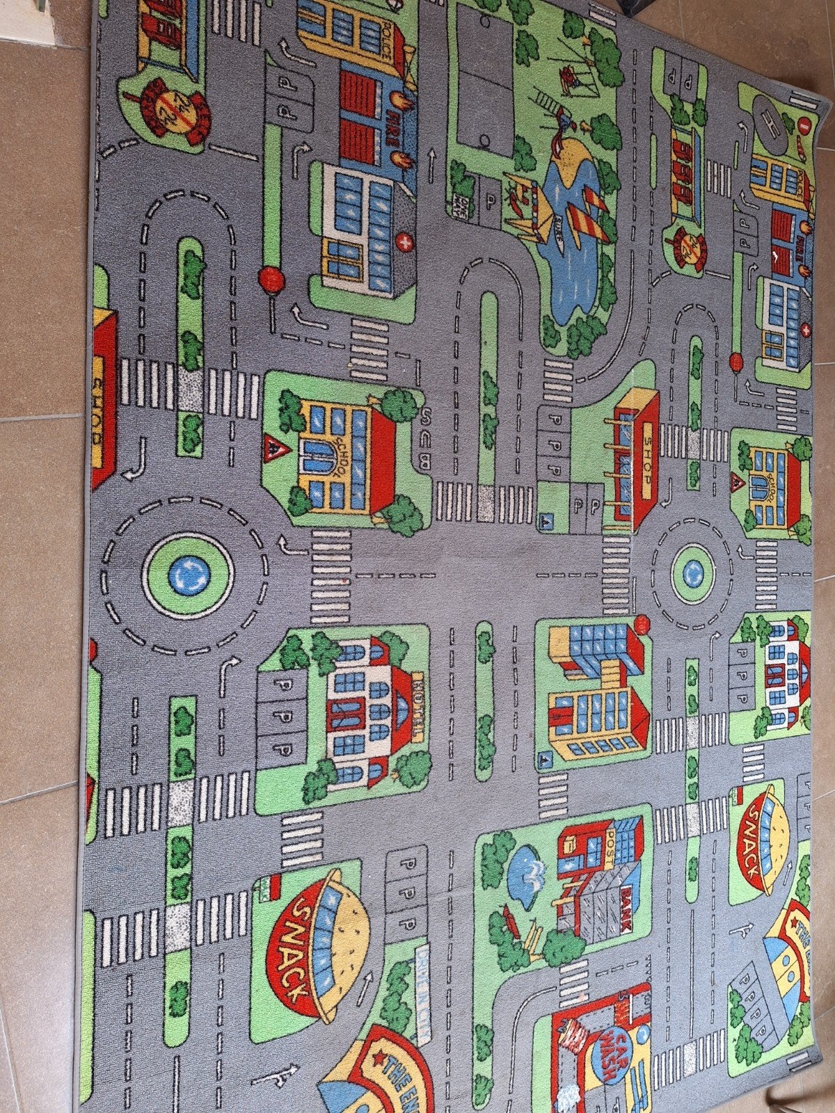 Verkeerstapijt 200 x 140, Enfants & Bébés, Jouets | Vêtements de jeu, Enlèvement