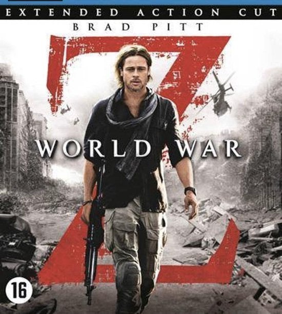 WORLD WAR Z (Blue Ray) Brad Pitt, Engels, Vanaf 16 jaar, Verzenden, Nederlands