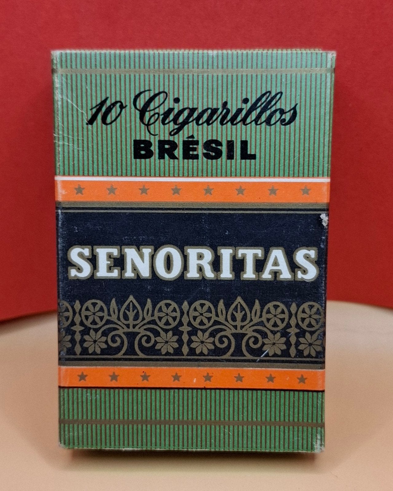 Leeg vintage pakje van Señoritas Brasil cigarillos, Ophalen of Verzenden