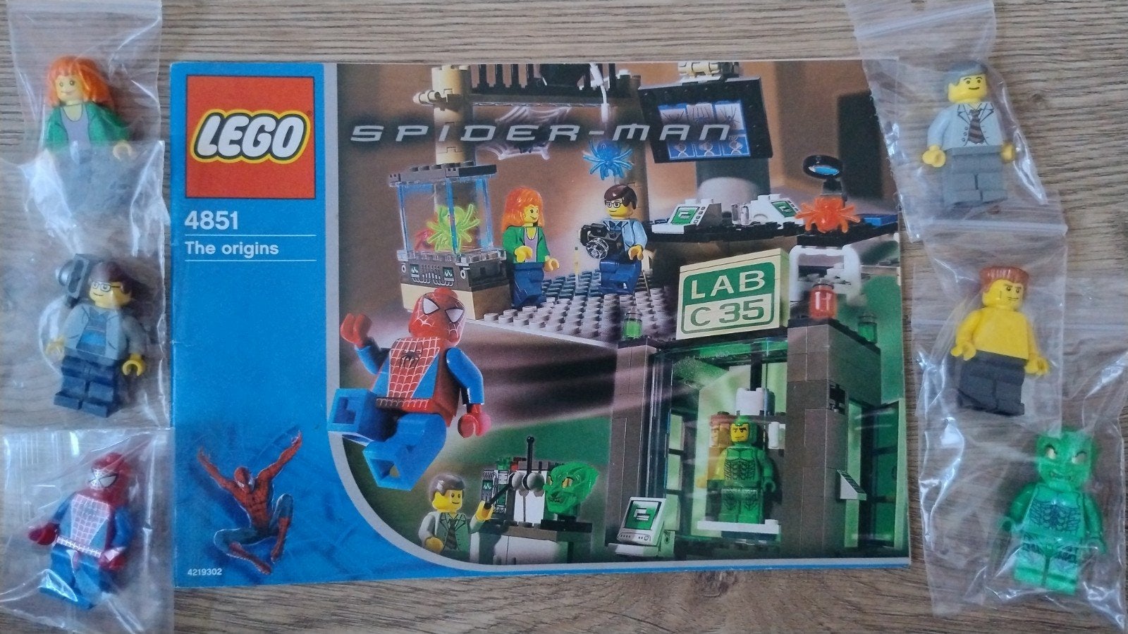 Lego Spider-Man 4851 The origins, Ophalen of Verzenden, Lego