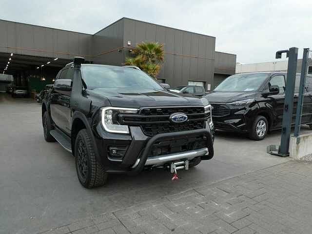 Ford Ranger 2.0 Bi-Turbo 205pk WILDTRAK 4x4 Rolluik, Auto's, Automaat, 1995 cc, Euro 6, Zwart