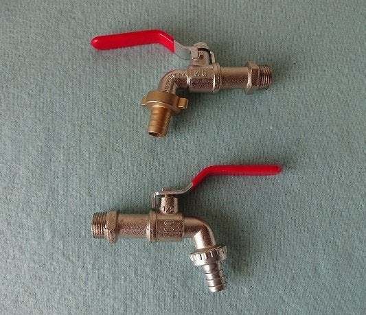 Kogelkraan, tapkraan, regenton kraan, sierkraan, Bricolage & Construction, Enlèvement ou Envoi, Neuf, Chrome, Robinet