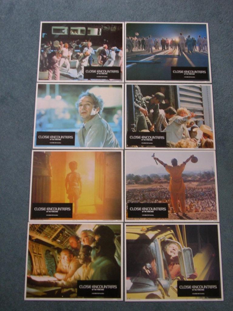 Complete Set Originele Lobby Cards (1977) – Close Encounters, Ophalen of Verzenden, Zo goed als nieuw, Film, Foto of Kaart